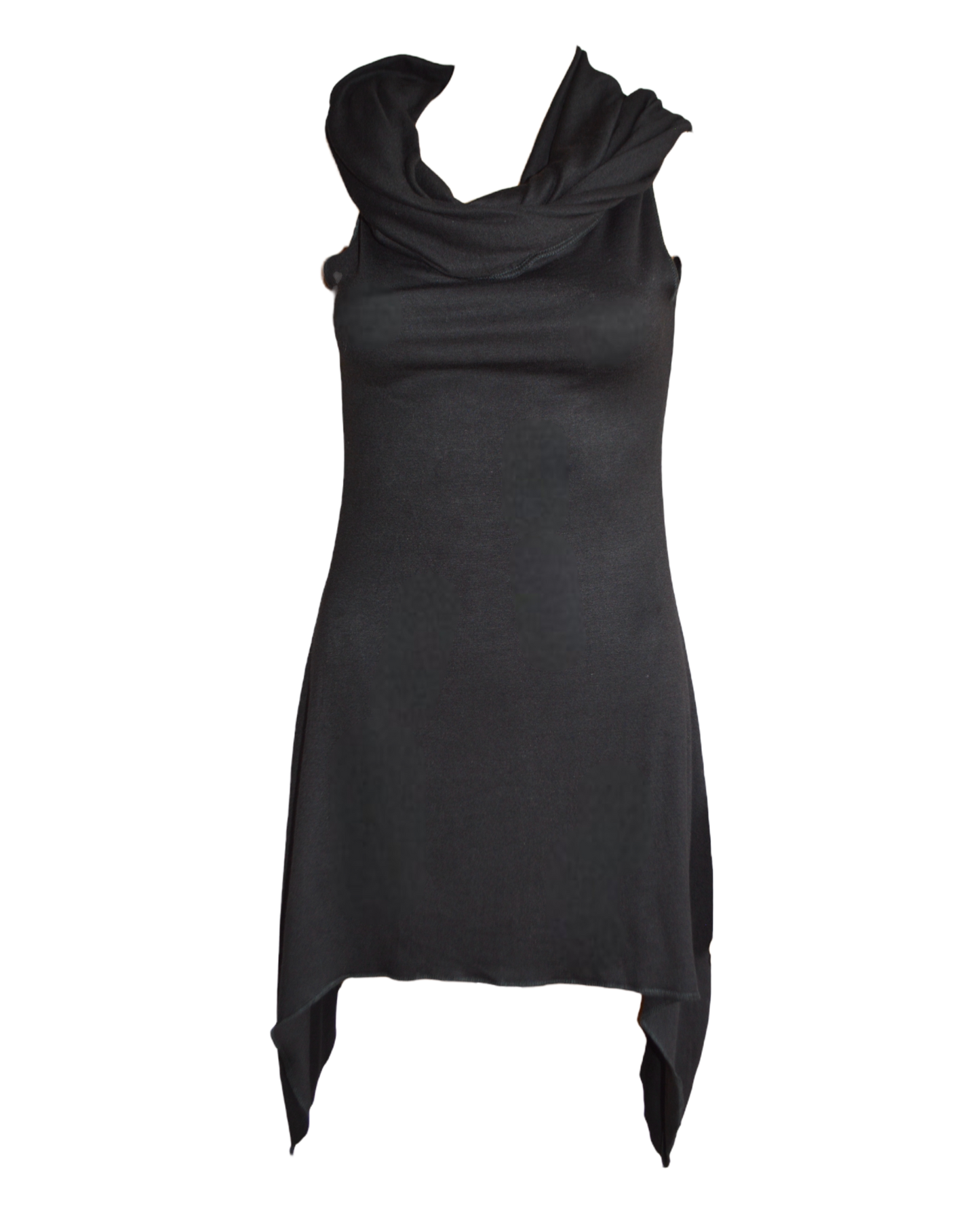 Gladiatrix Mini Dress in Black