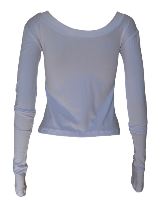 Pure Langarm-Oberteil (einlagig)