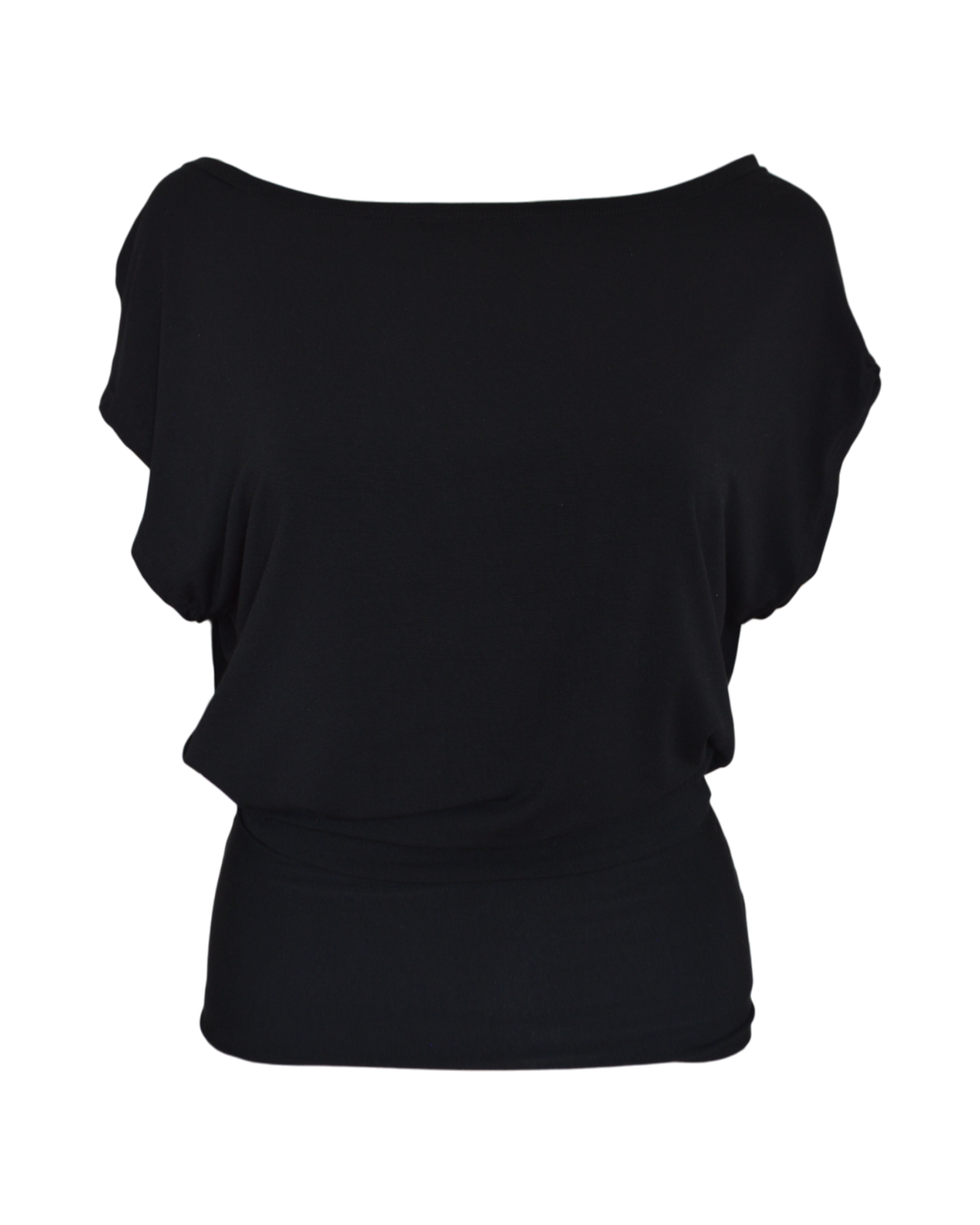 slouchy top / black