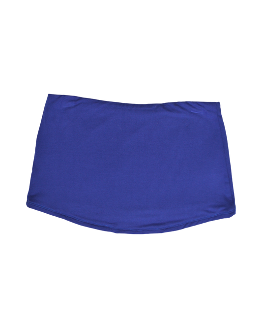 simple mini skirt / blueberry