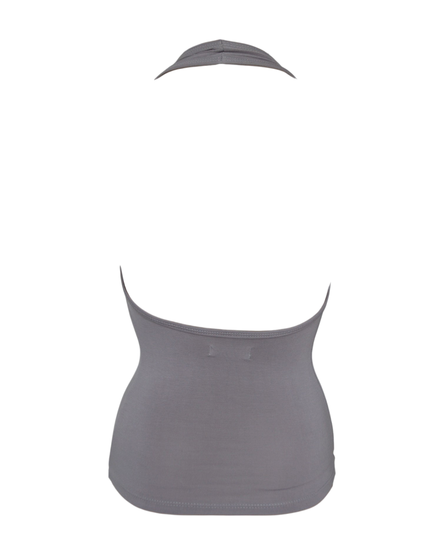 babe halter / charcoal grey