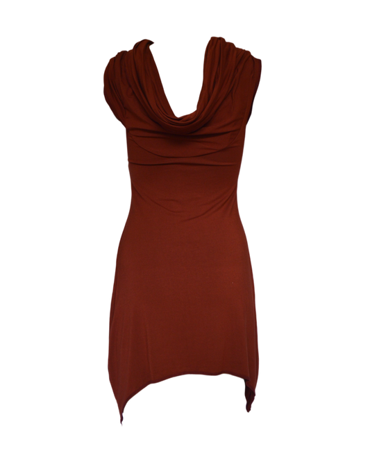 Gladiatrix-Minikleid in Kupfer