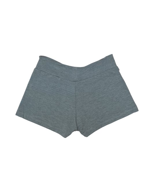 simple mini short / heather grey