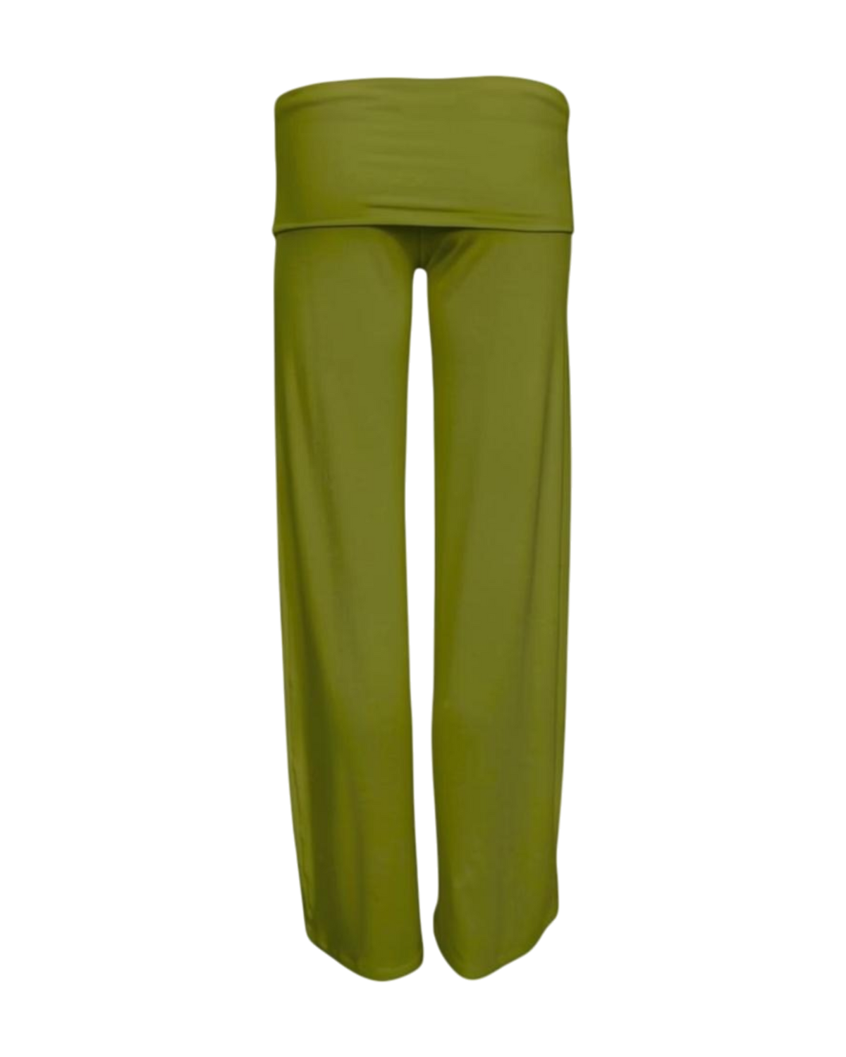 yoga pants / moss green