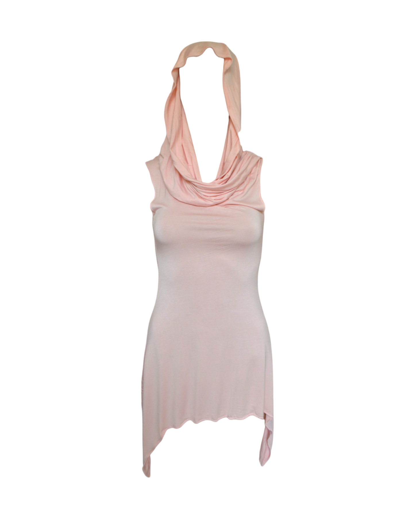 gladiatrix mini dress / dusty pink