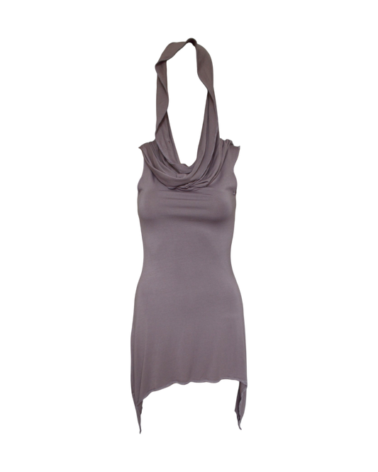 Gladiatrix-Minikleid in Lila-Malve