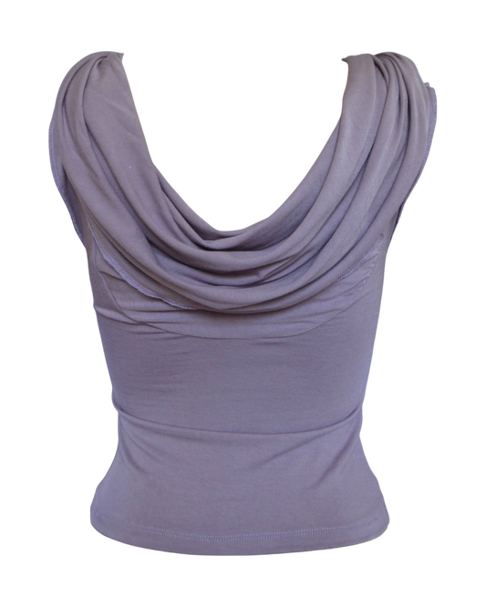 gladiatrix top / purple mauve