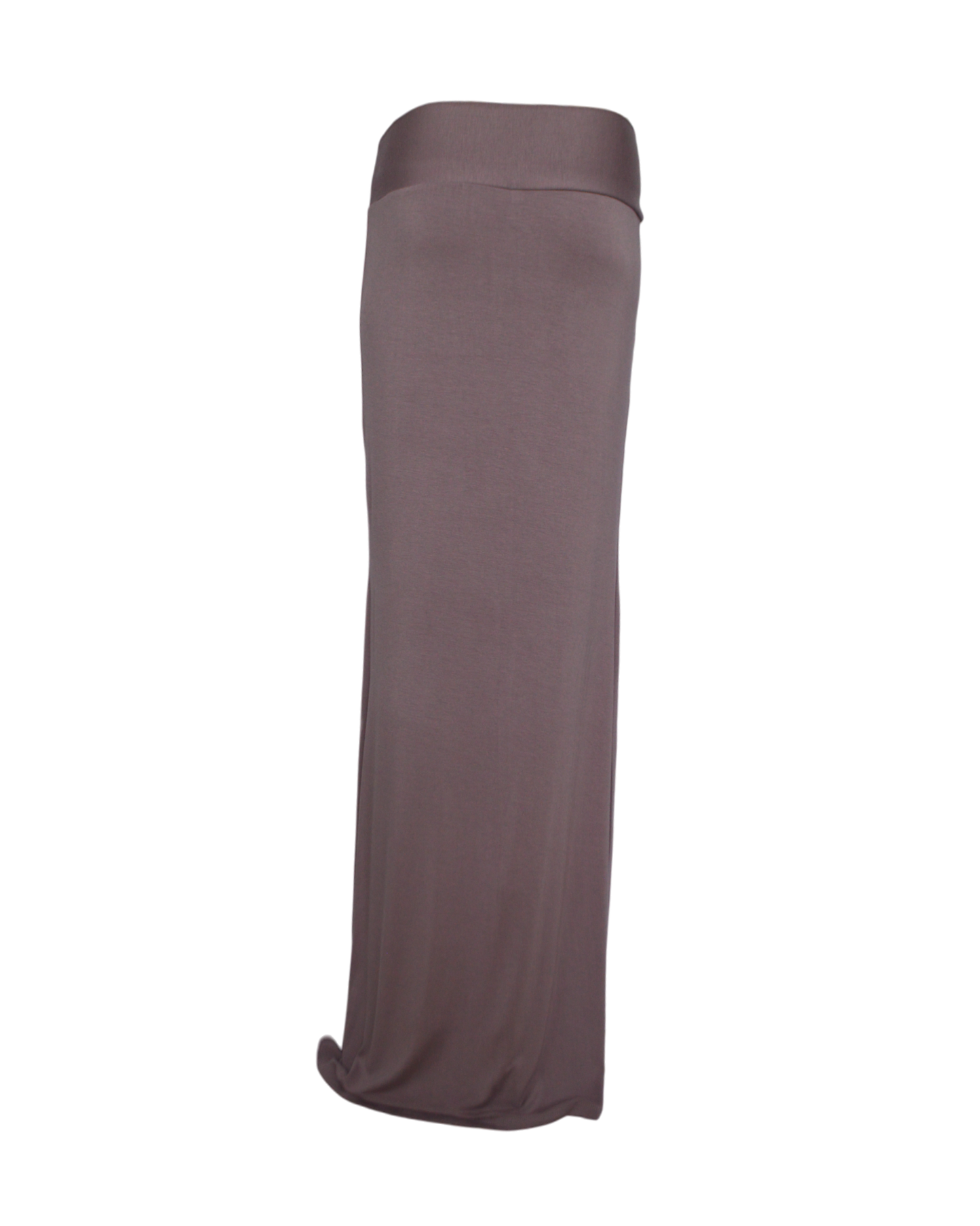 simple maxi skirt / purple mauve