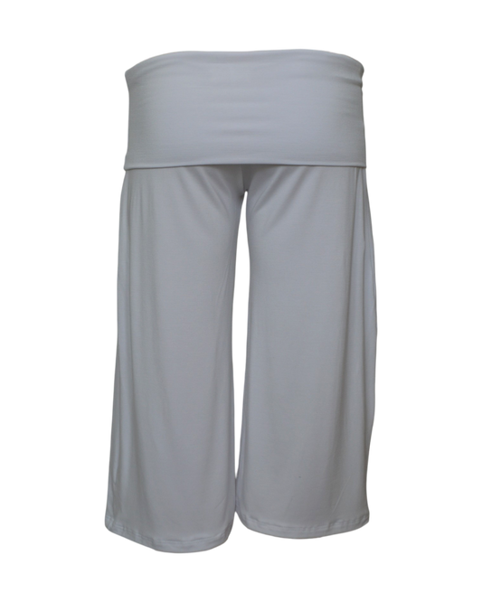 gaucho capri / white