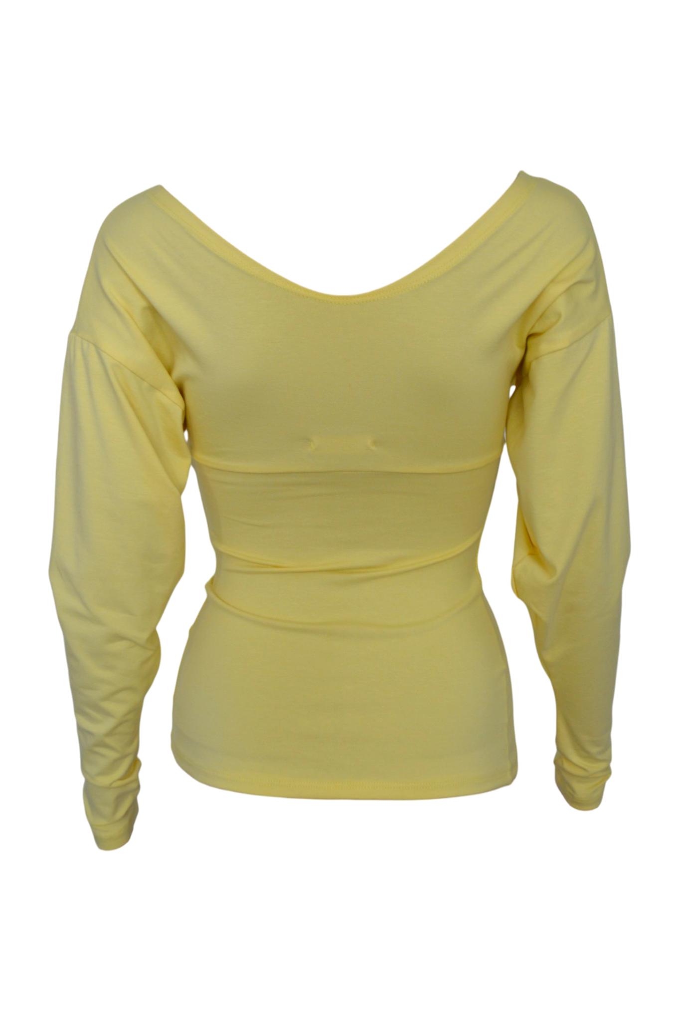 gibbon top / yellow