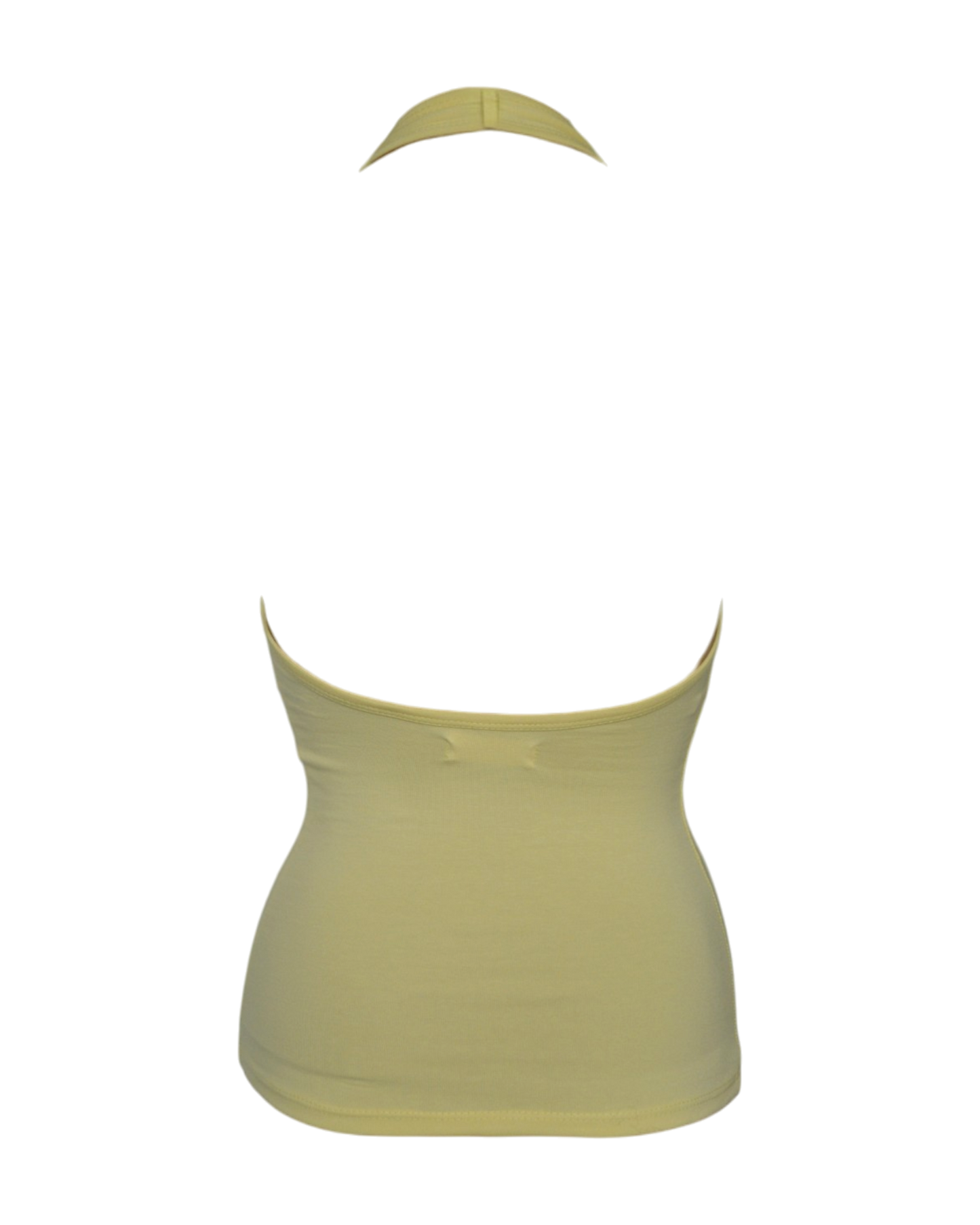 babe halter / yellow