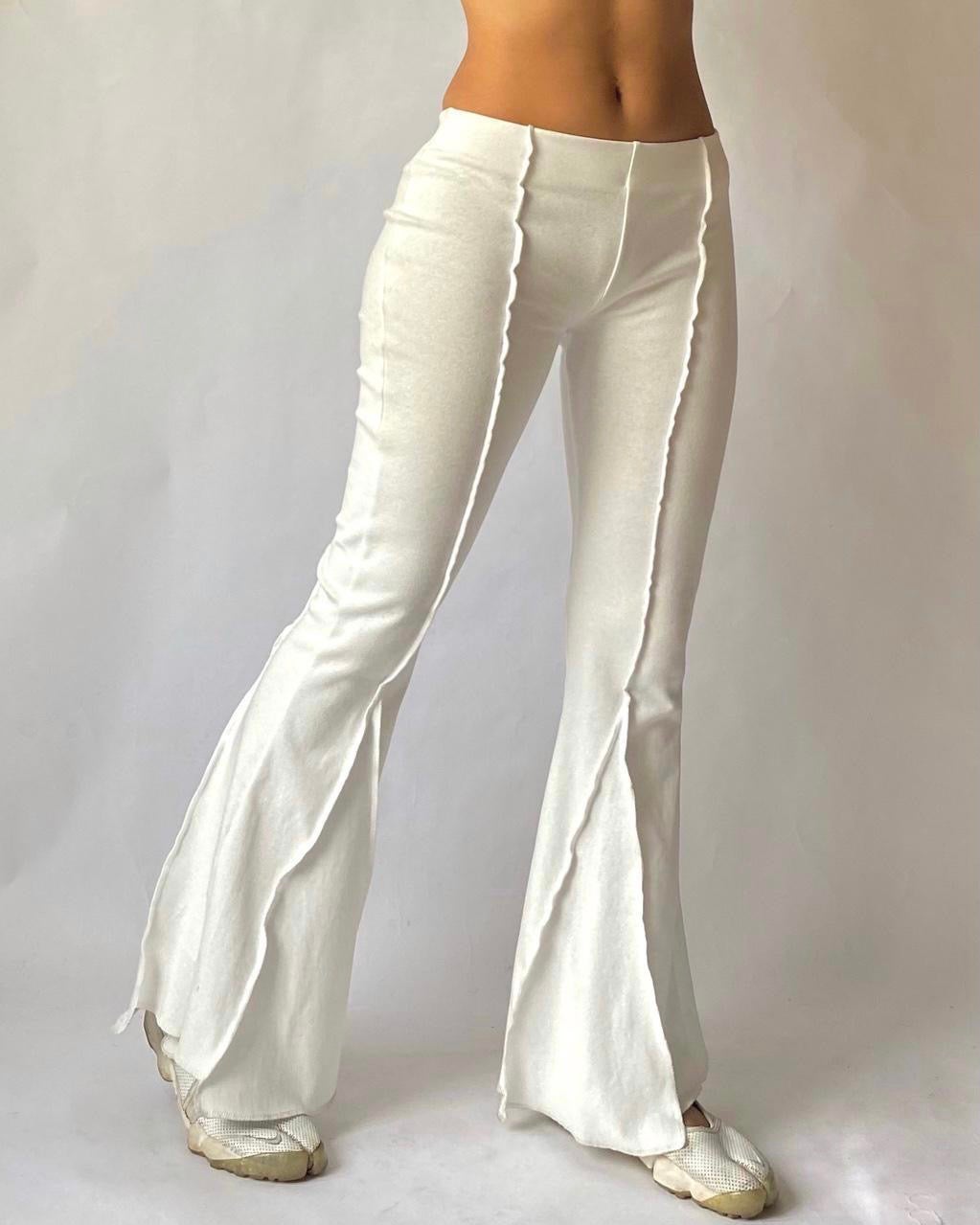Mycellium-Leggings in Off-White