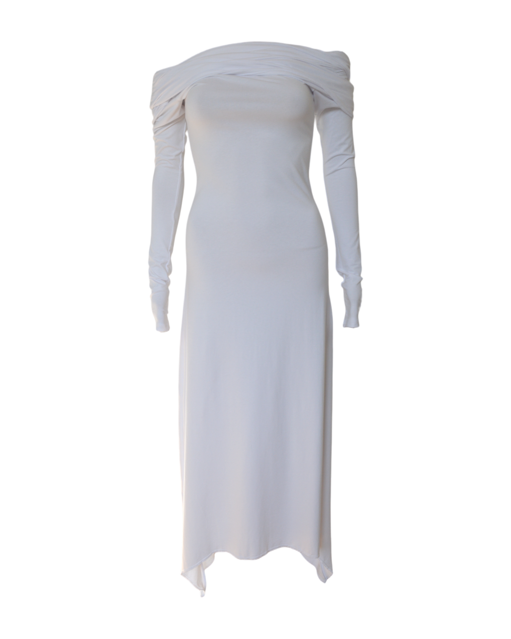gladiatrix longsleeve maxi dress