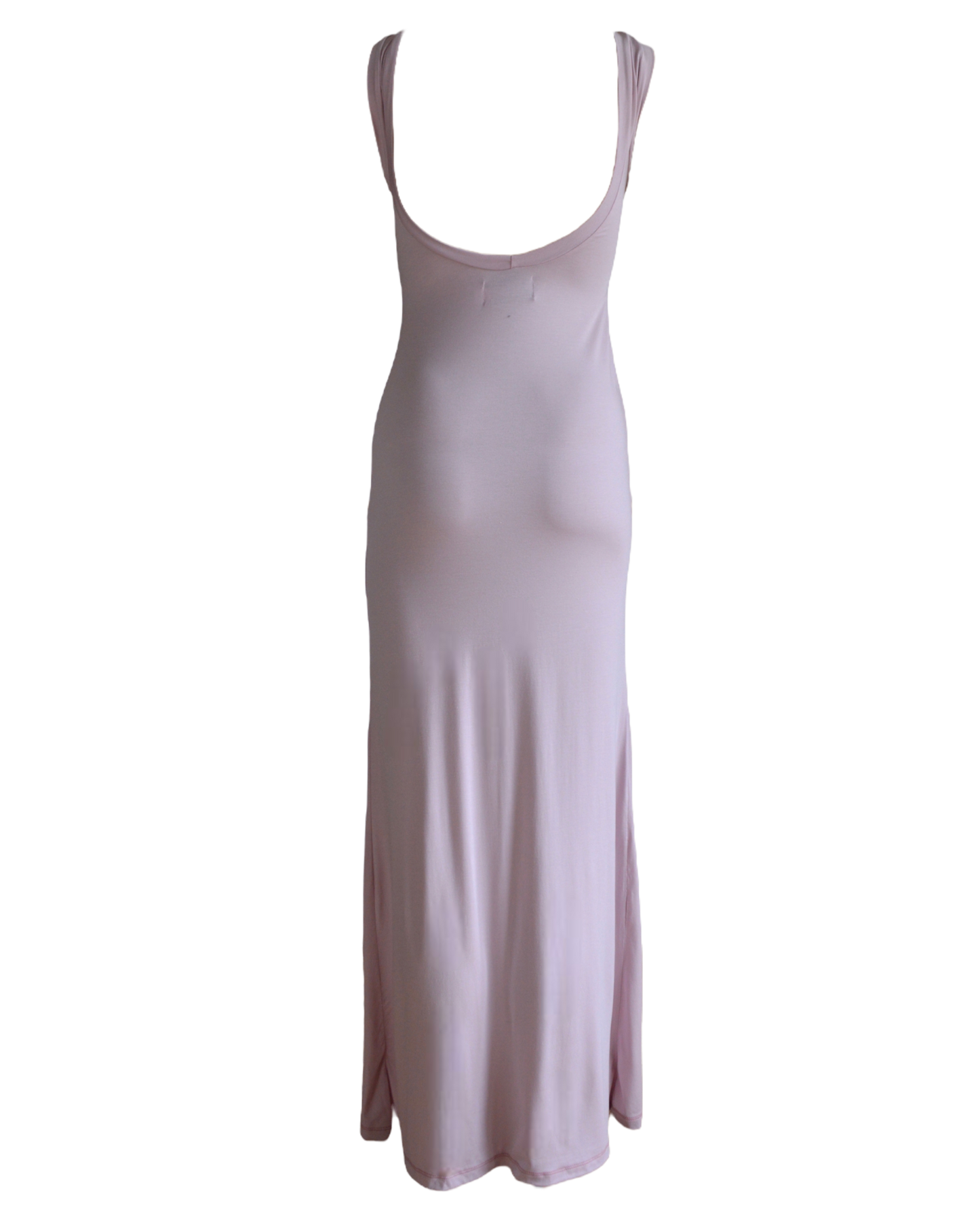 Flora Backless Maxi Dress in Pink