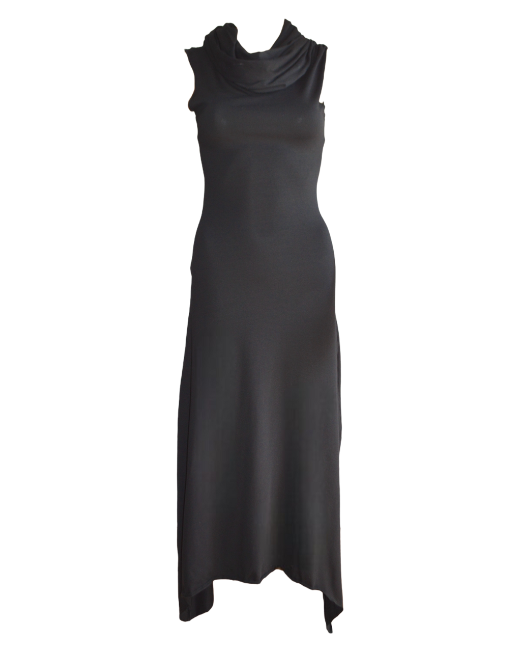 gladiatrix maxi dress / black