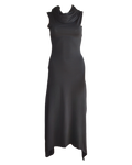 gladiatrix maxi dress / black