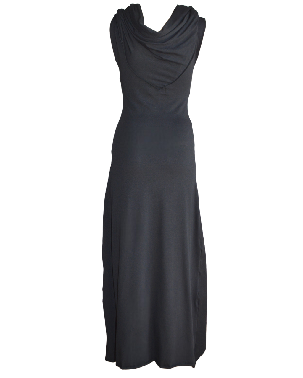 gladiatrix maxi dress / black