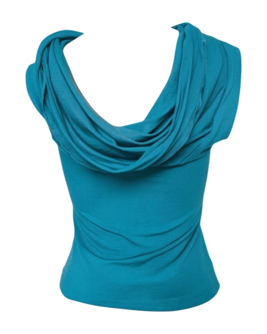gladiatrix top / teal