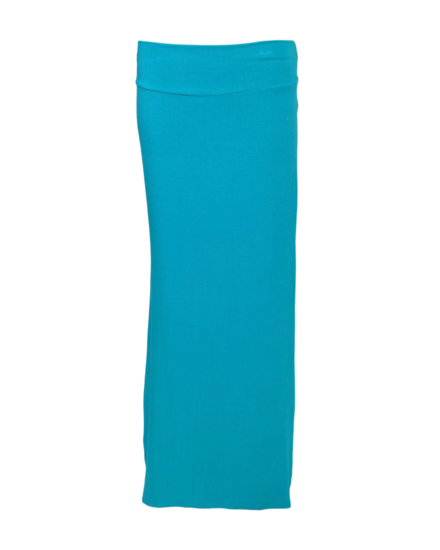 simple maxi skirt / teal