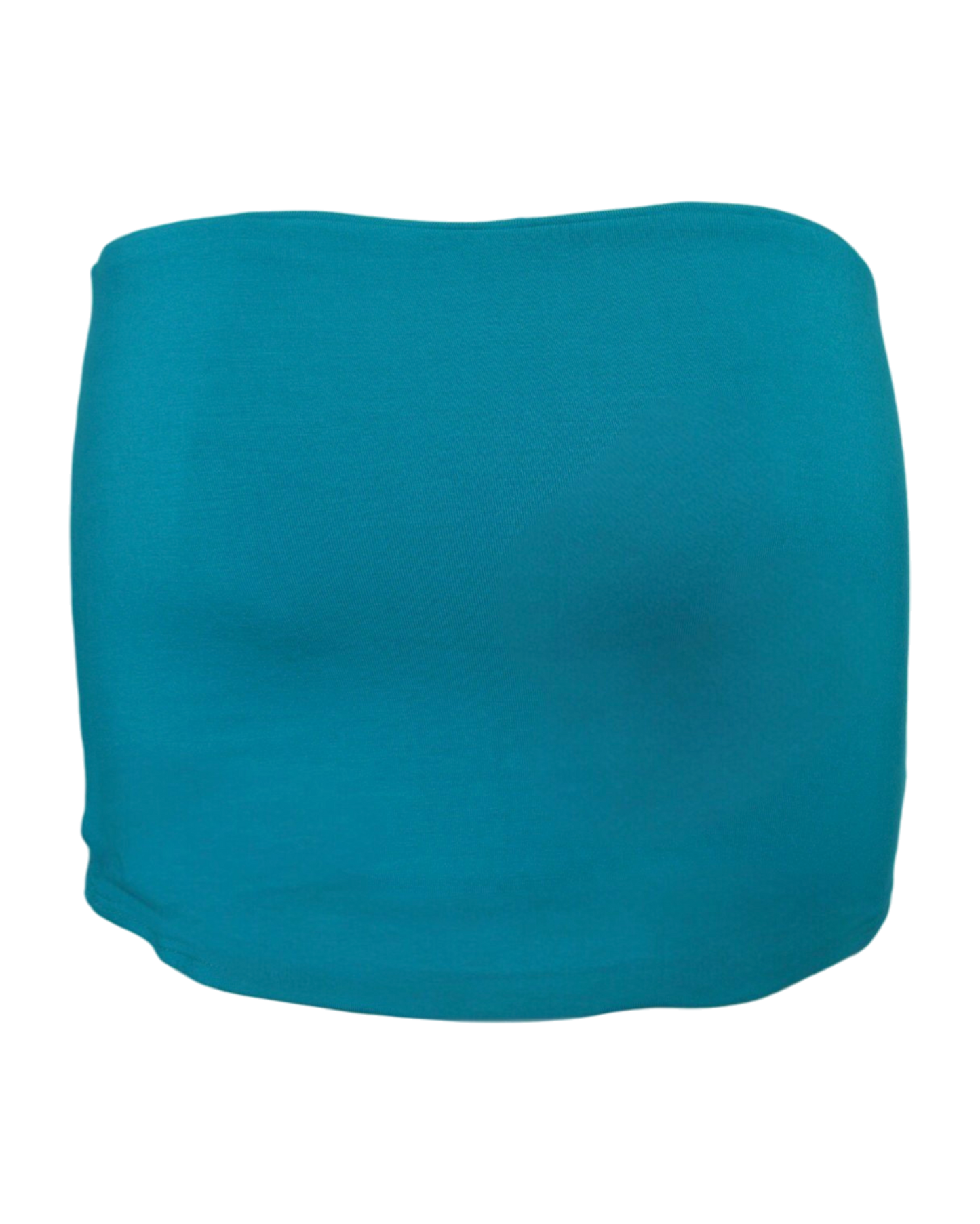 simple mini skirt / teal