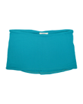 simple mini skirt / teal
