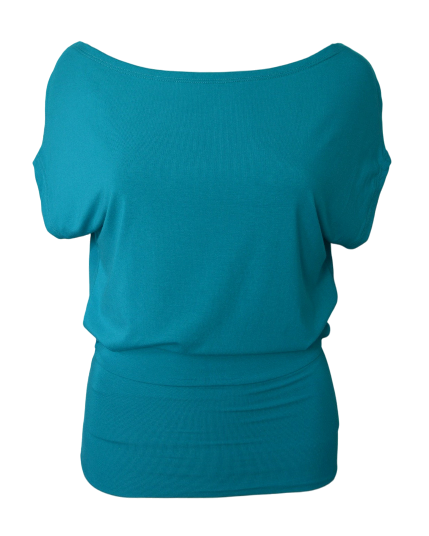 slouchy top / teal