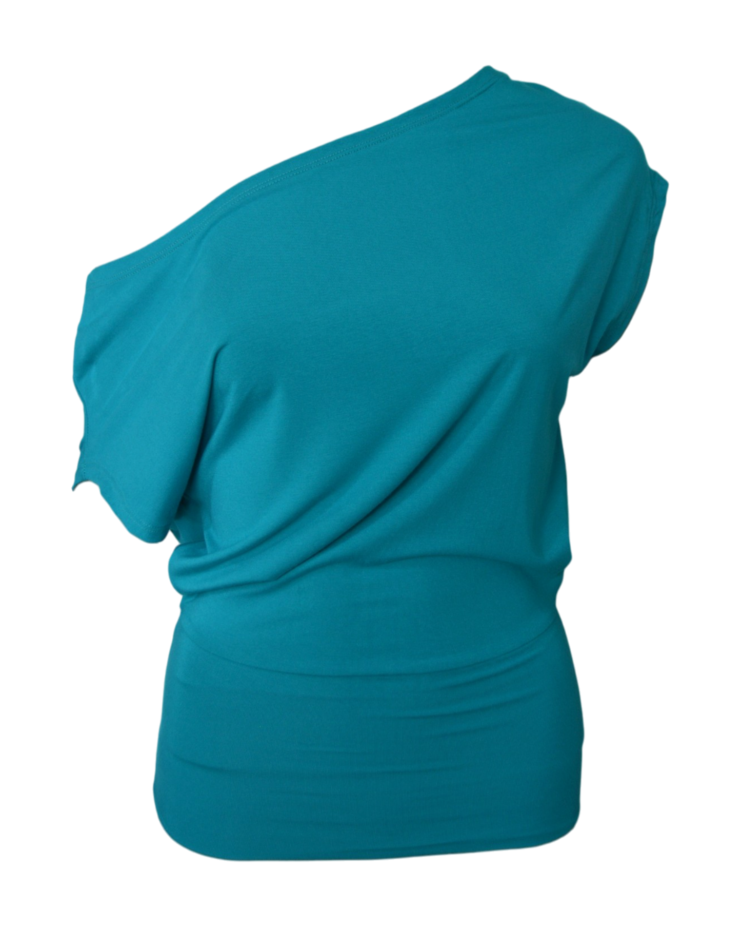 slouchy top / teal