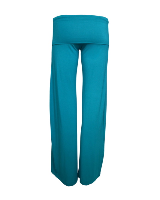 yoga pants / teal