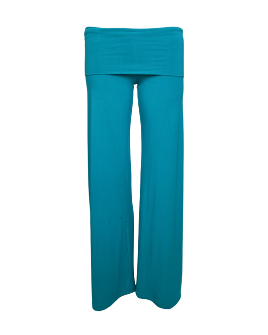 yoga pants / teal