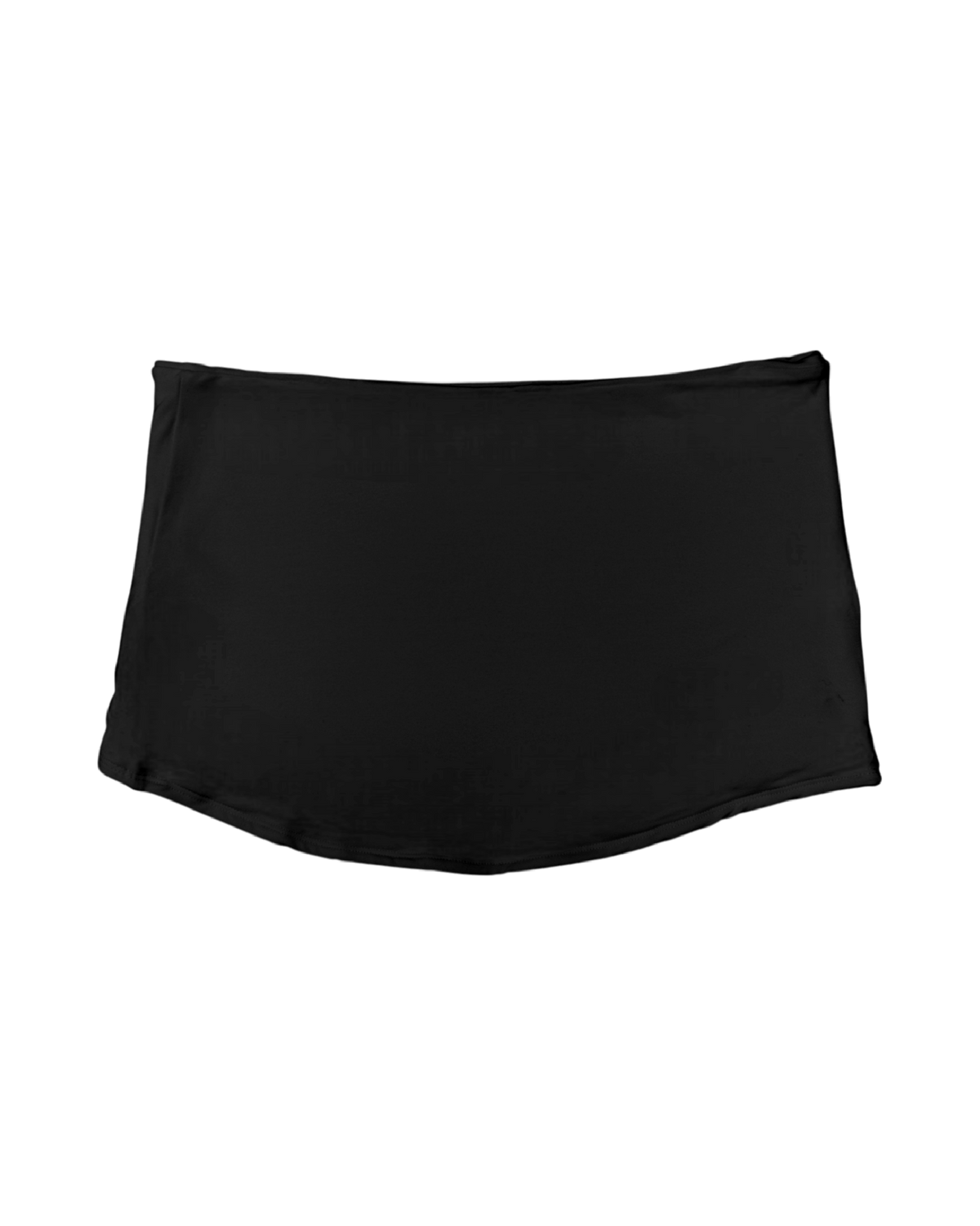simple mini skirt / black