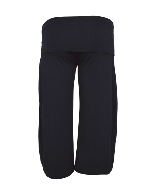 gaucho capri / black