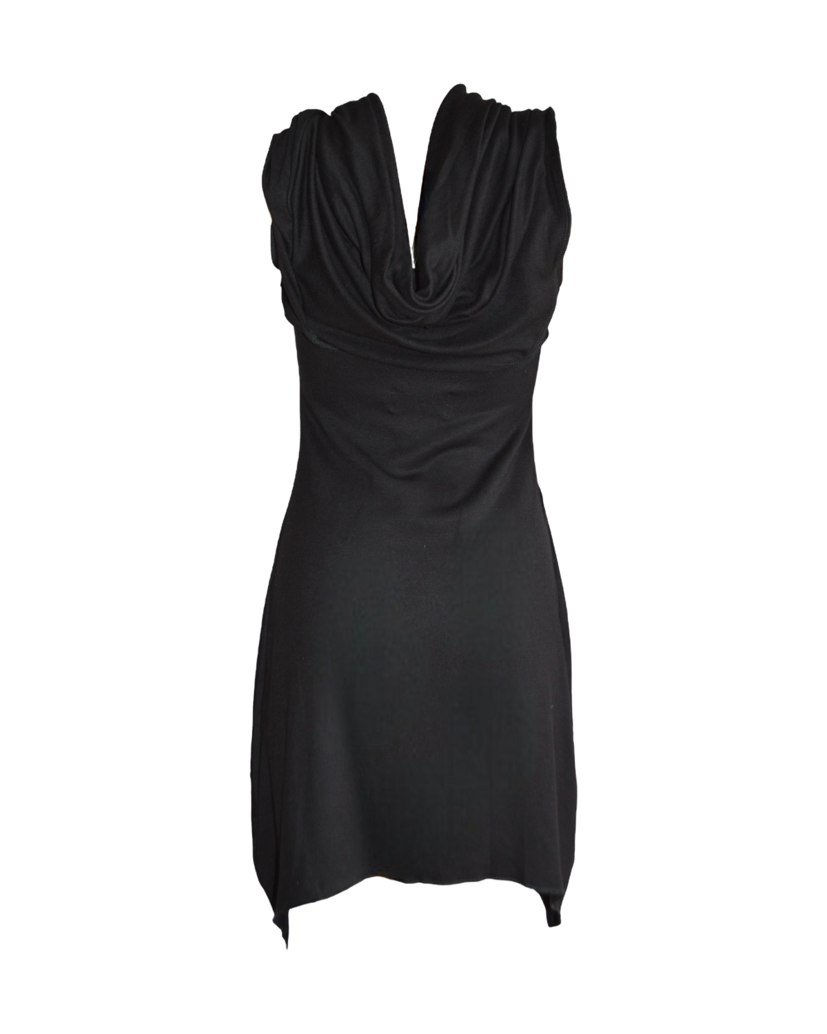 gladiatrix mini dress / black