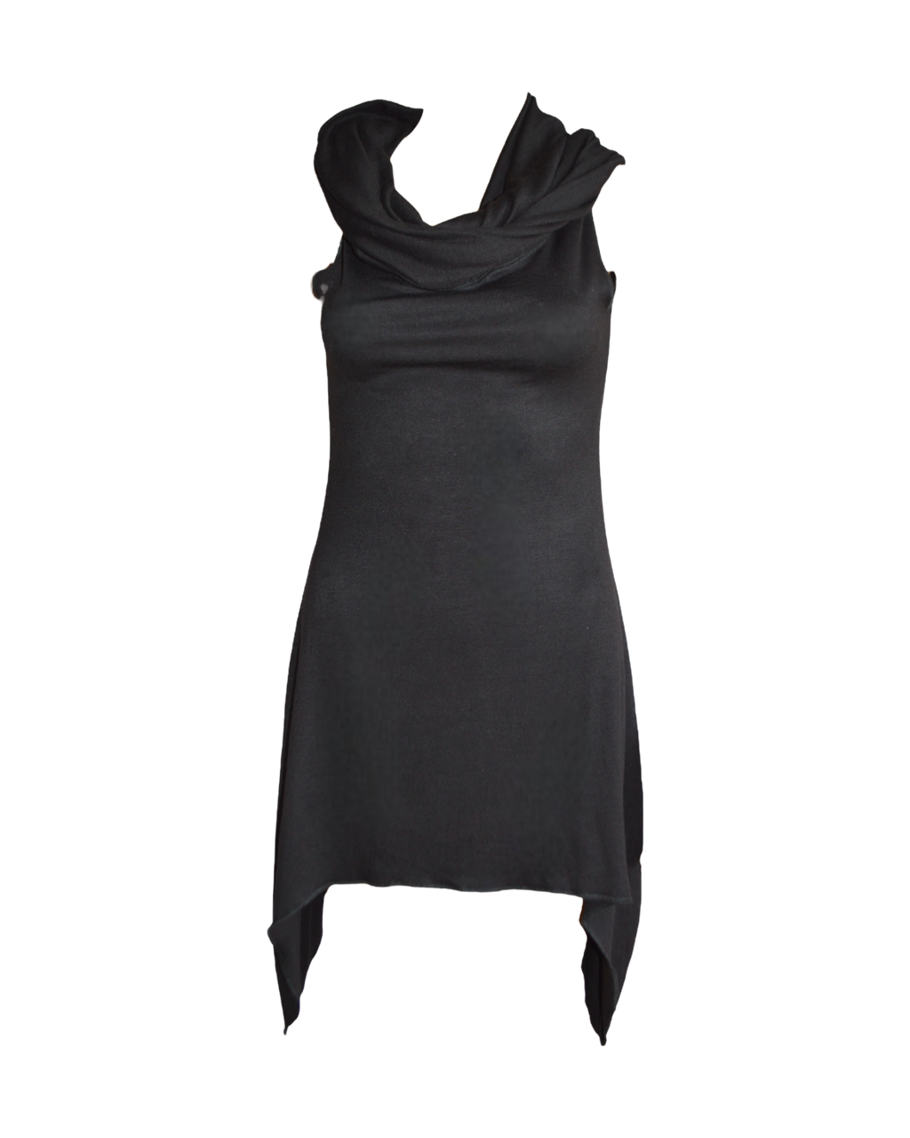 gladiatrix mini dress / black