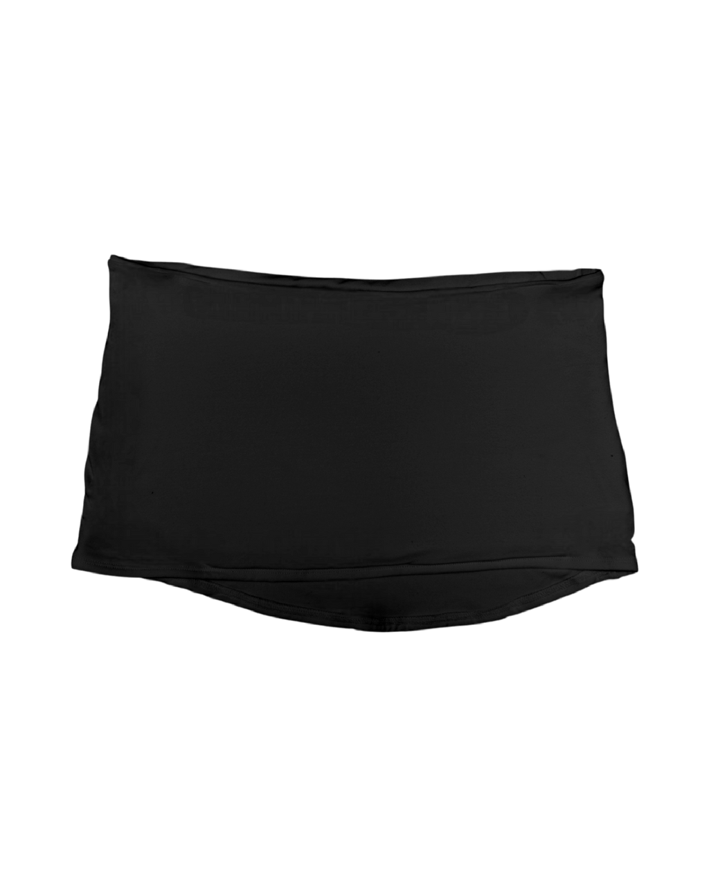 simple mini skirt / black