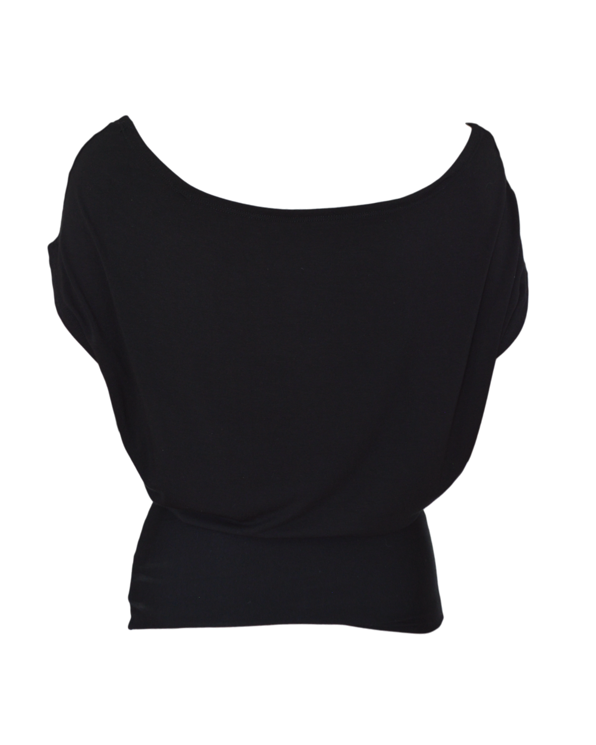 slouchy top / black