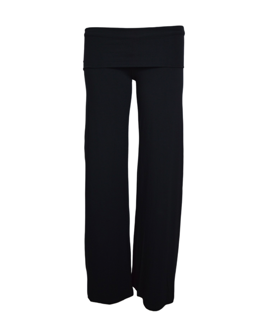 yoga pants / black