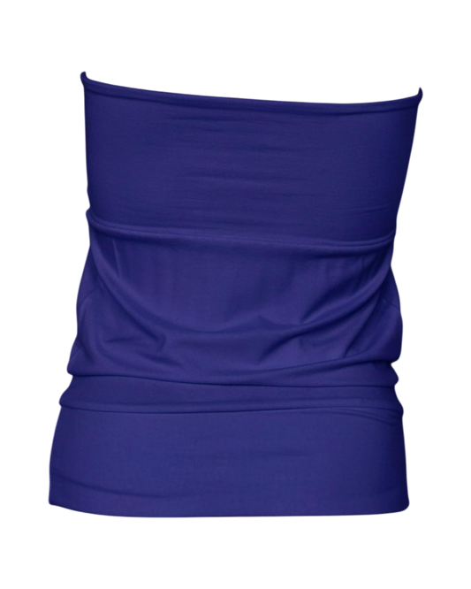 bubble tube top / blueberry