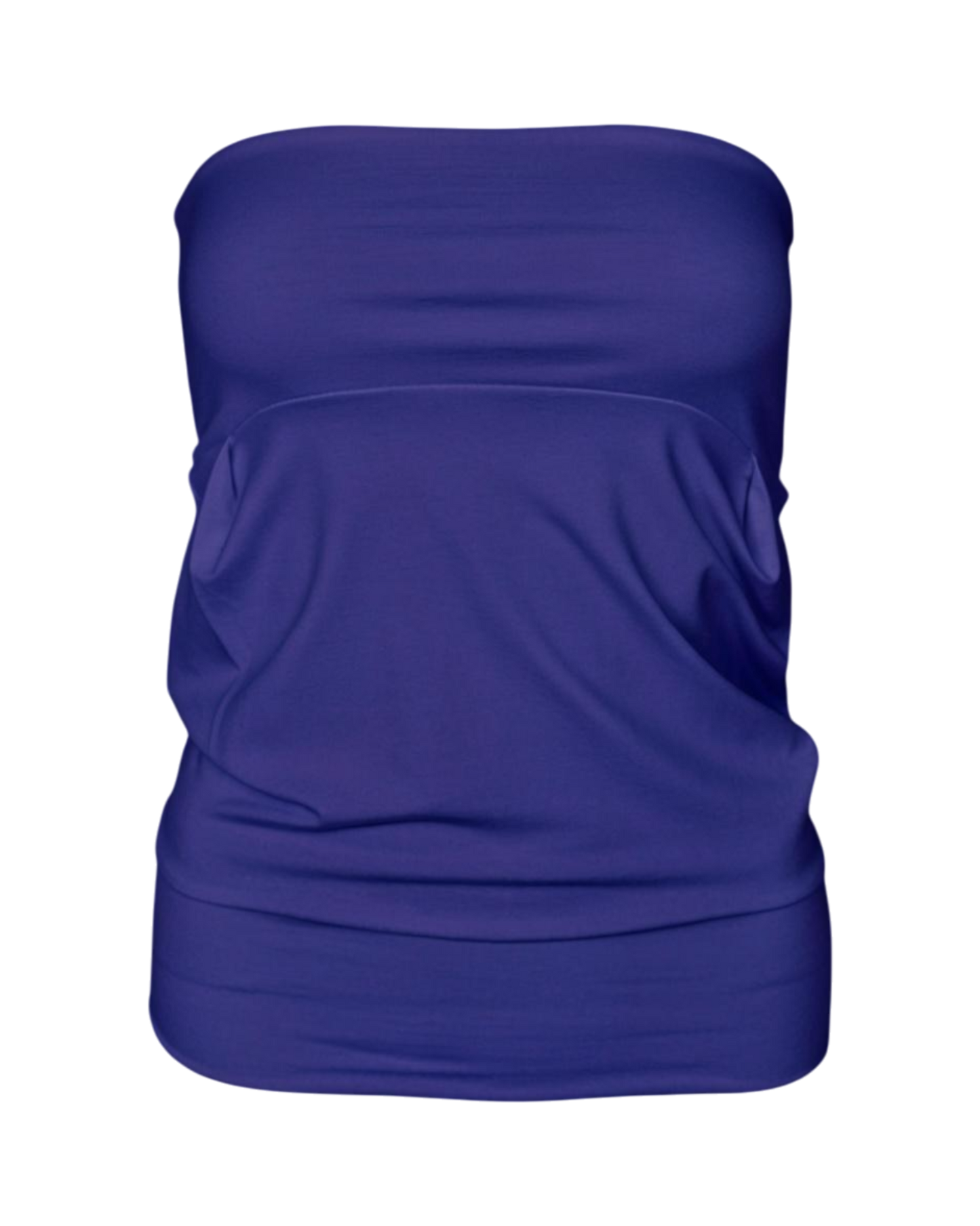 bubble tube top / blueberry