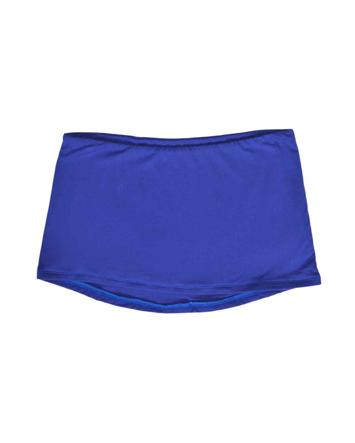 simple mini skirt / blueberry