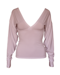 gibbon top / dusty pink