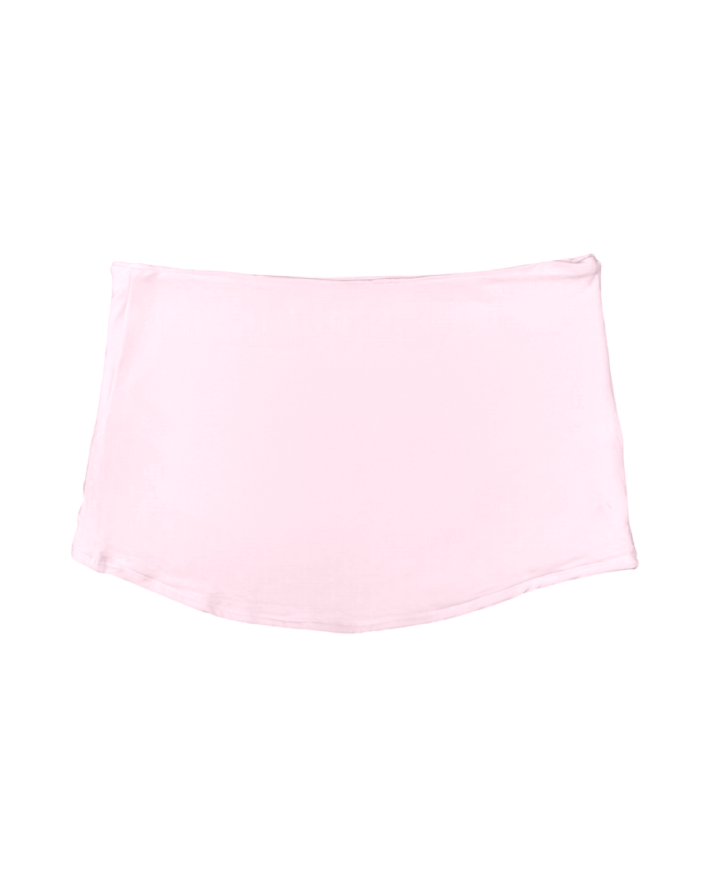 simple mini skirt / blush pink