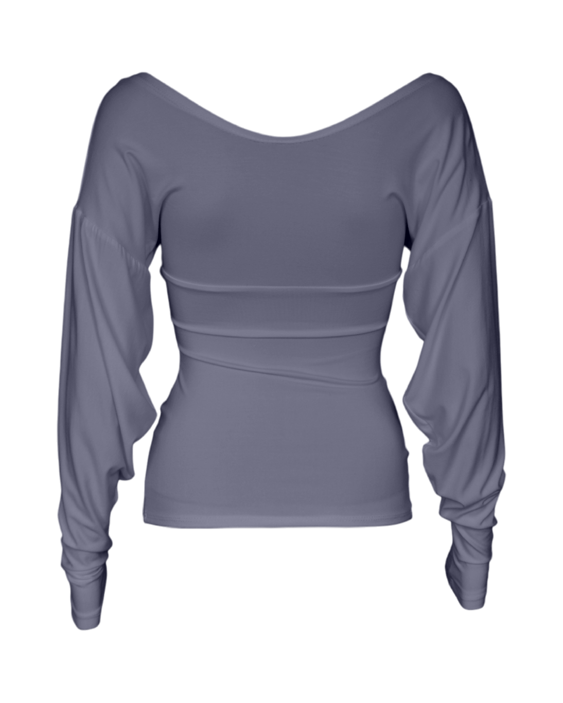 gibbon top / charcoal grey