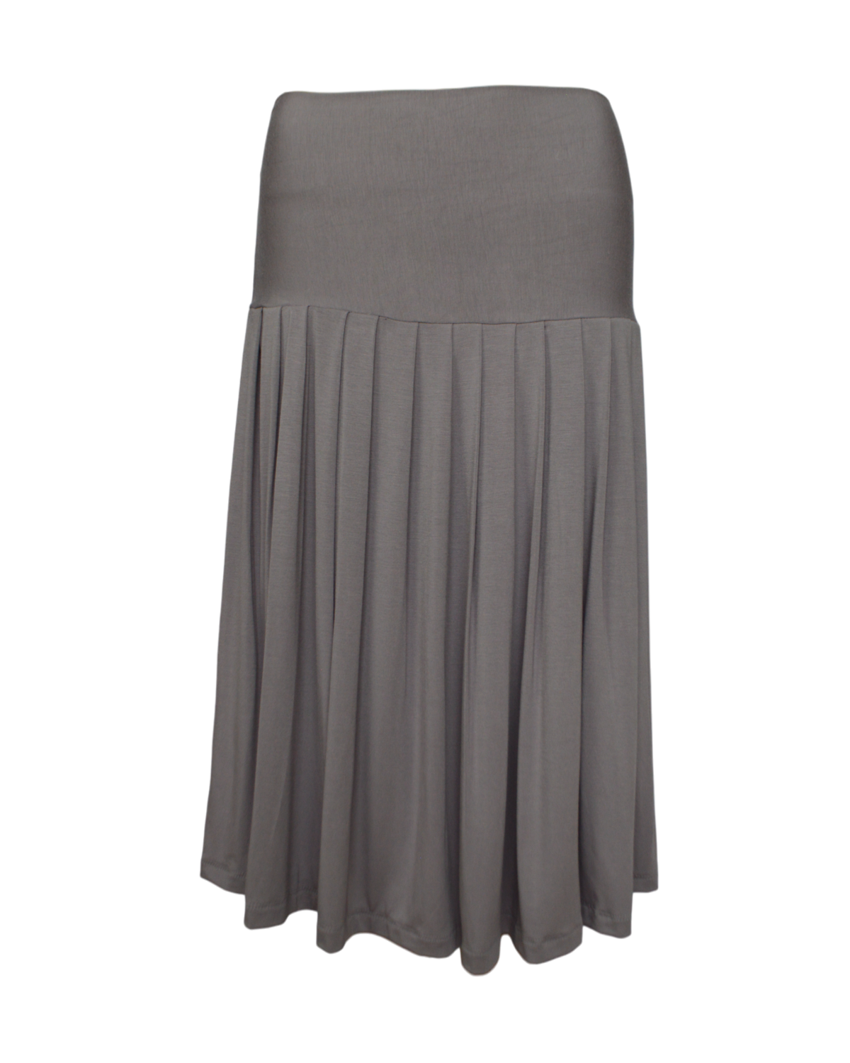 dance pleated midi skirt / charcoal grey