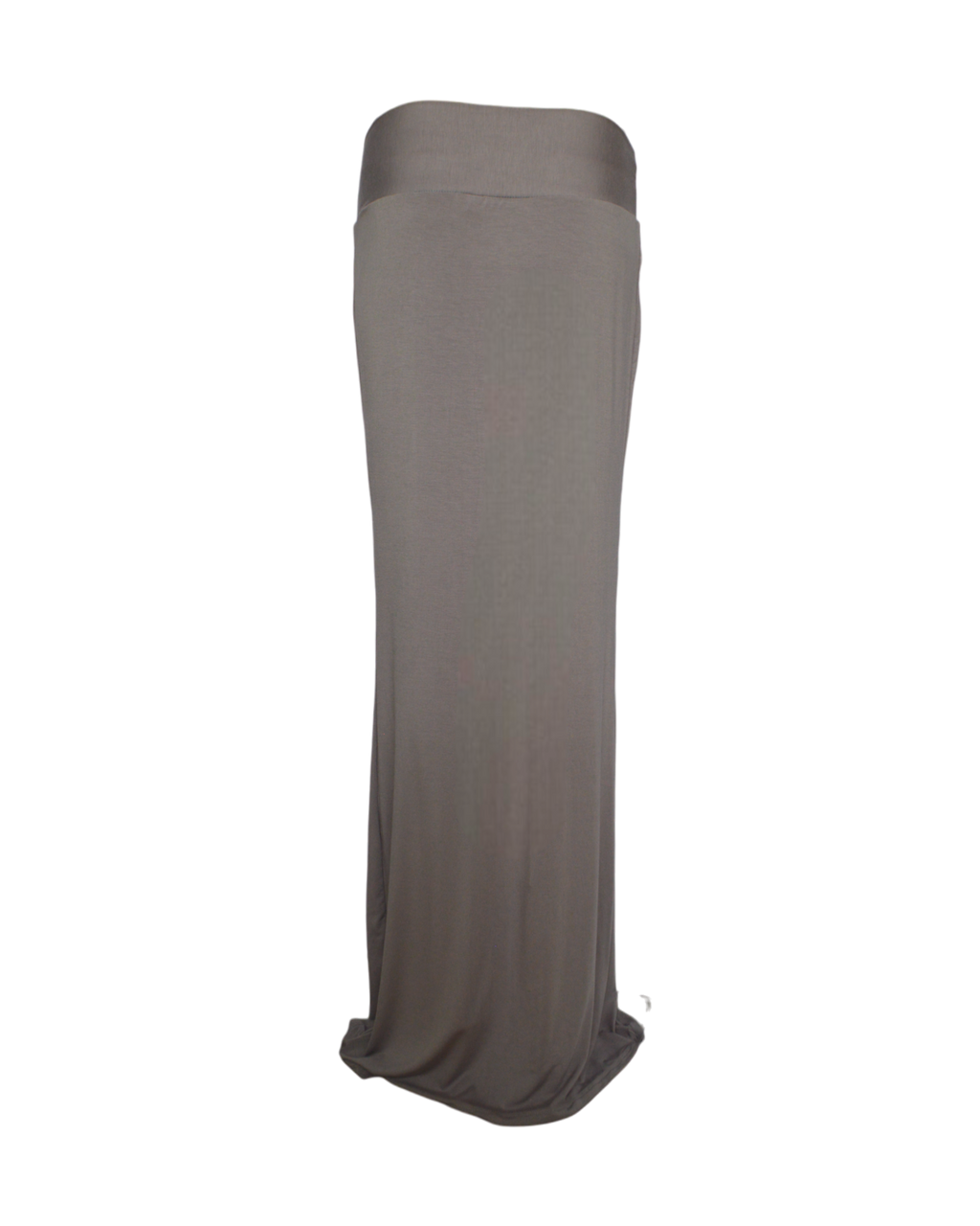 simple maxi skirt / charcoal grey