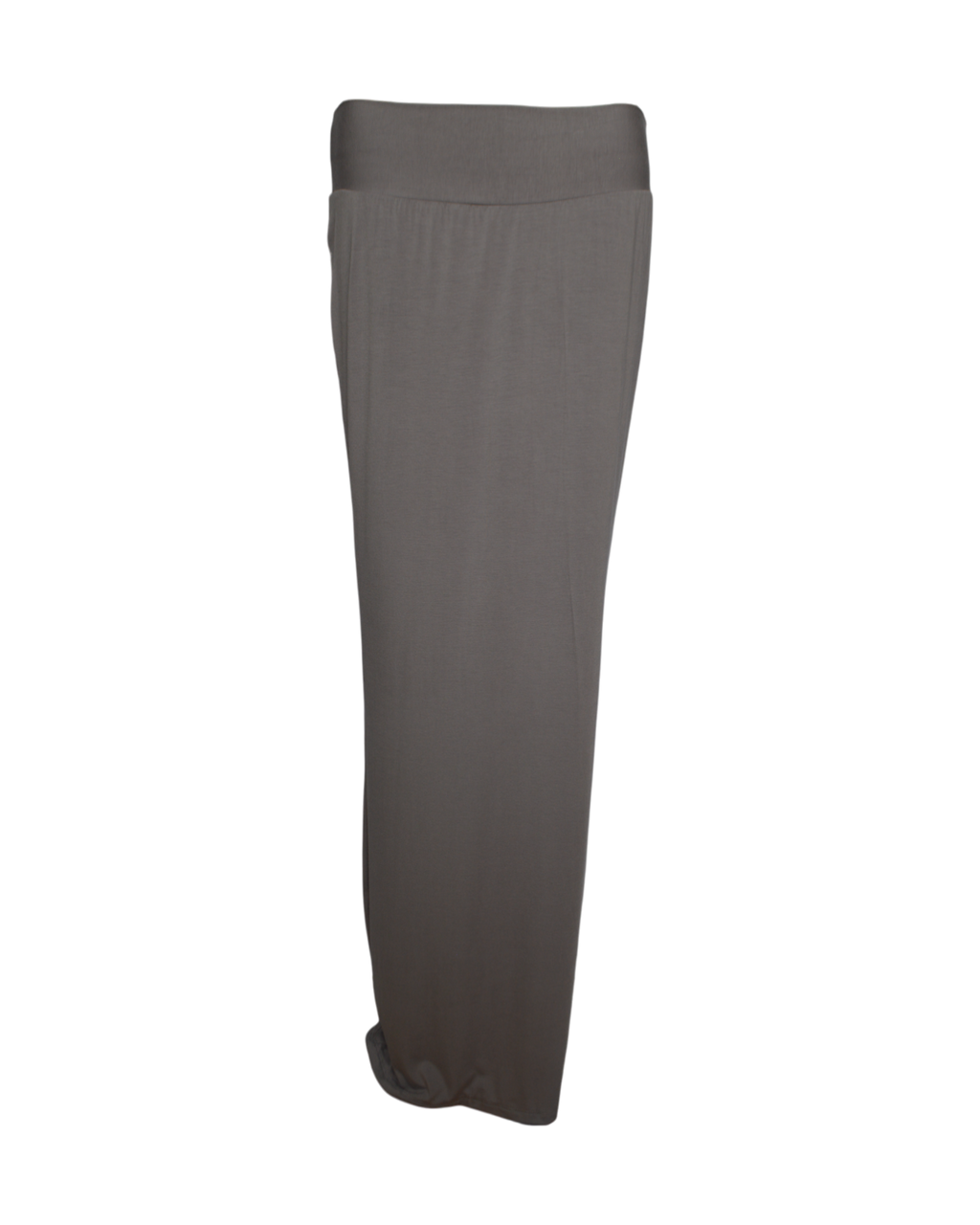 simple maxi skirt / charcoal grey