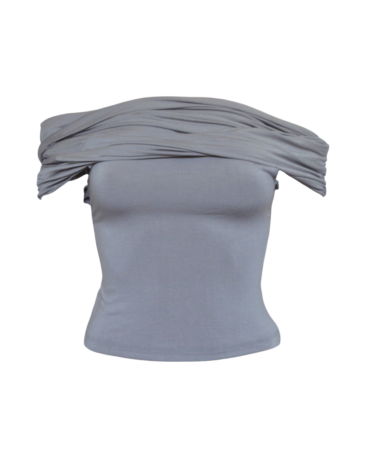 gladiatrix top / charcoal grey