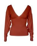 gibbon top / copper red