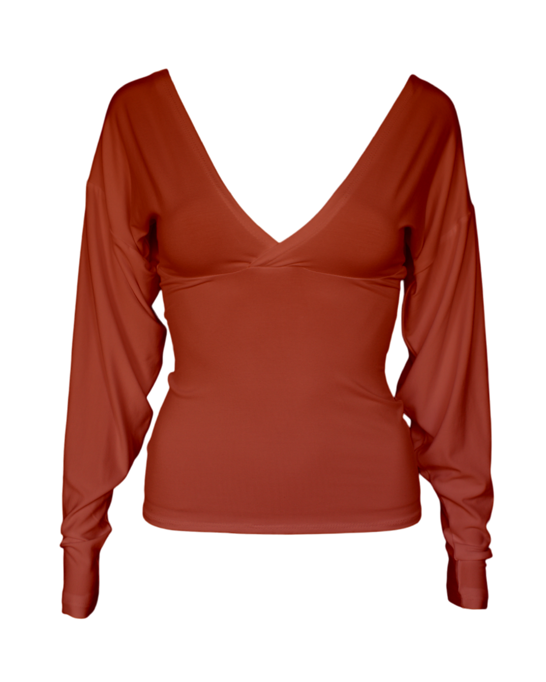 gibbon top / copper red
