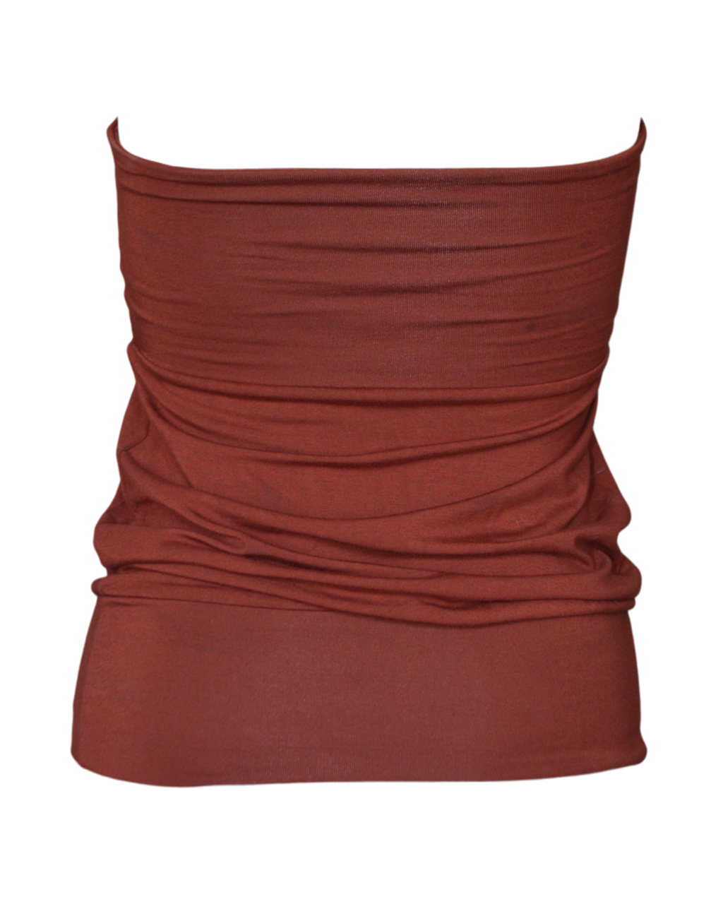 bubble tube top / copper red