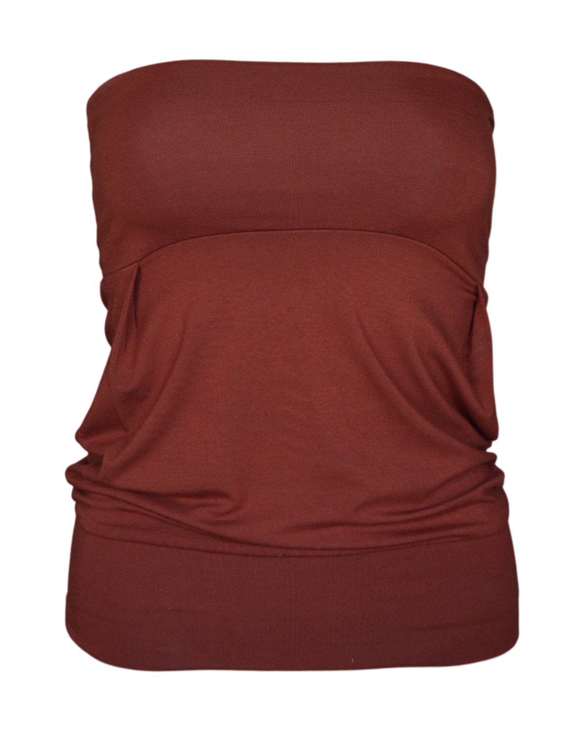 bubble tube top / copper red